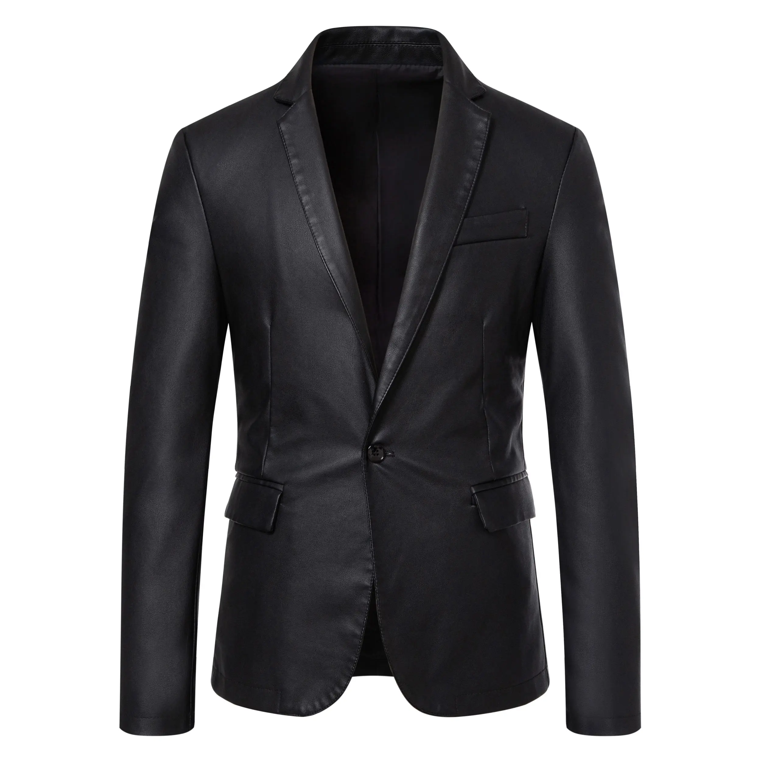 Fashion Slim Fit Men's Leather Jacket Casual Style Spring Autumn Dress Coat Jackets Men's Foreign Trade Motorcycle Leather Coats
Fashion Slim Fit Men's Leather Jacket Casual Style Spring Autumn Dress Coat Jackets Men's Foreign Trade Motorcycle Leather Coats