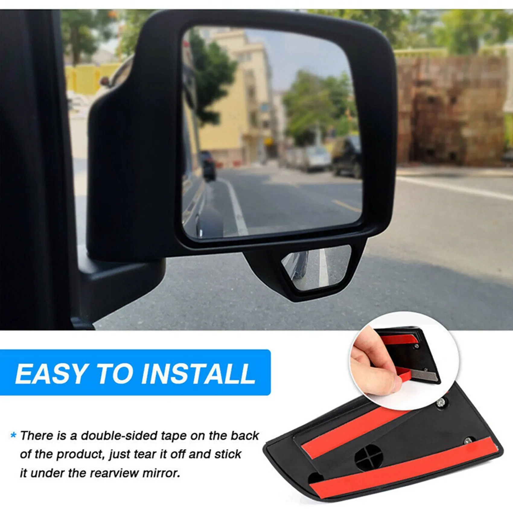 2X Car Blind Spot Assist Mirror Wide Angle Mirror Rearview Mirror For Suzuki Jimny JB64 JB74 2019 2020
2X Car Blind Spot Assist Mirror Wide Angle Mirror Rearview Mirror For Suzuki Jimny JB64 JB74 2019 2020