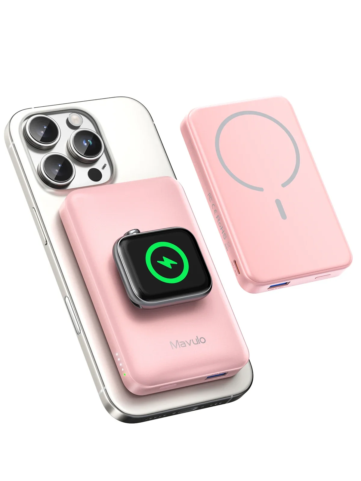 10000mAh PD 20W Fast Charging Portable Charger Magnetic Power Bank Travel Battery Pack for Apple Watch/iPhone 16 15 14 13 12
10000mAh PD 20W Fast Charging Portable Charger Magnetic Power Bank Travel Battery Pack for Apple Watch/iPhone 16 15 14 13 12