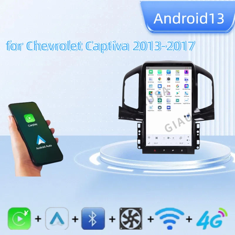 Android Car Stereo Head Unit 8+128G for Chevrolet Captiva 2013-2017 GPS Navigation Multimedia Player Auto Radio Headunit 
Android Car Stereo Head Unit 8+128G for Chevrolet Captiva 2013-2017 GPS Navigation Multimedia Player Auto Radio Headunit