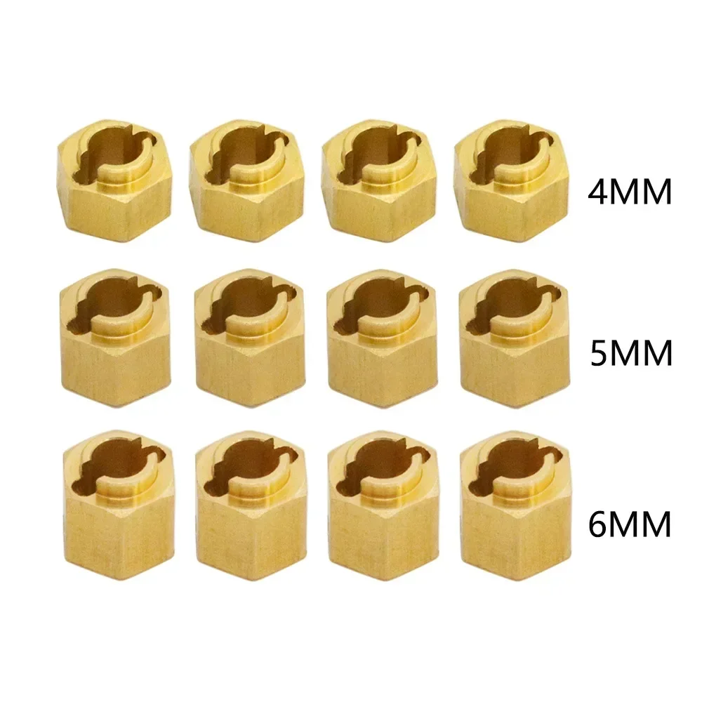 7mm Brass Wheel Hex Hub Extenders Adapters 4/5/6mm for TRX4M Bronco Defender 1/18 RC Crawler Car Model Parts
7mm Brass Wheel Hex Hub Extenders Adapters 4/5/6mm for TRX4M Bronco Defender 1/18 RC Crawler Car Model Parts