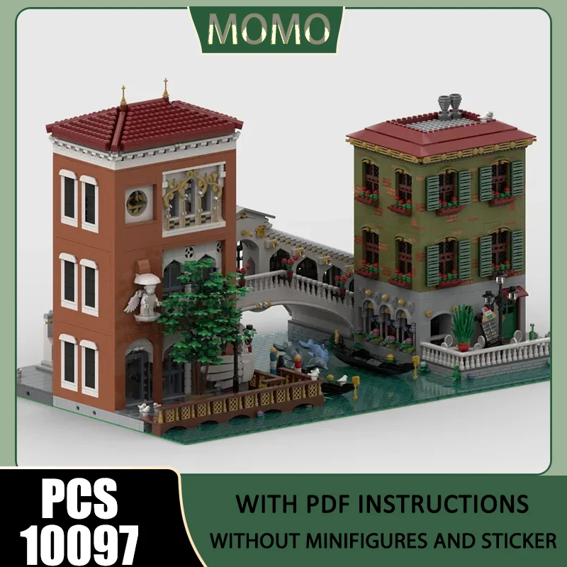 Moc Building Blocks Canal Grande Venic-Famous Scene Model Technology Brick DIY Assembly Construction Holiday Street View Set Toy
Moc Building Blocks Canal Grande Venic-Famous Scene Model Technology Brick DIY Assembly Construction Holiday Street View Set Toy