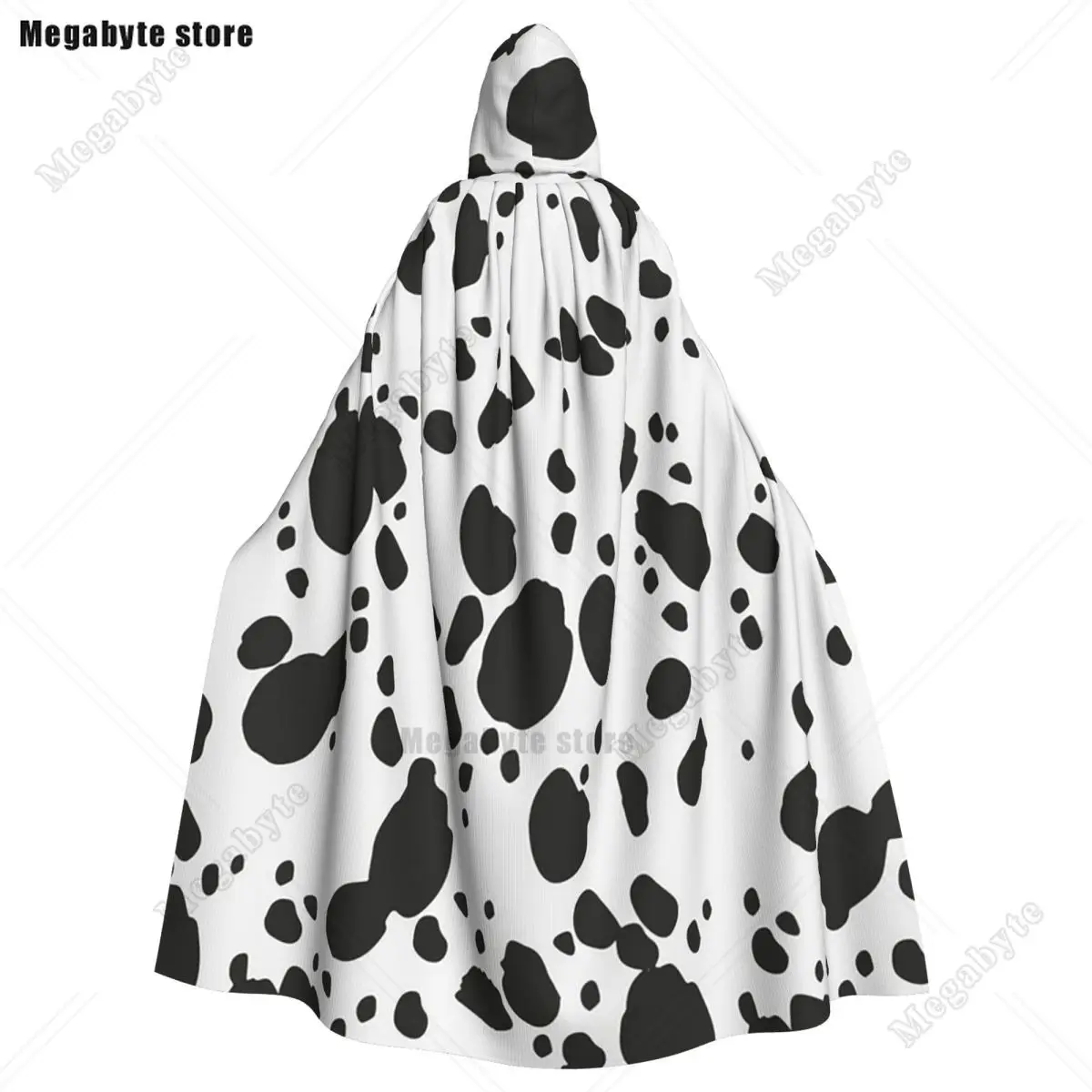 Black And Amp White Animal Print Dalmatian Dog Print Long Hooded Cloak Witch Costume Cosplay Cape HalloweenCoat Adult Unisex
Black And Amp White Animal Print Dalmatian Dog Print Long Hooded Cloak Witch Costume Cosplay Cape HalloweenCoat Adult Unisex