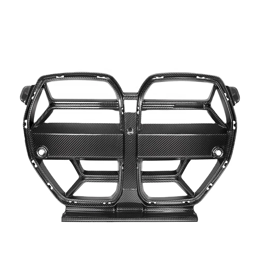 Dry Carbon CSL Style Front Bumper Kidney Center Mesh Grill Grille For M3 G80 M4 G82 G83 Competition 2020+
Dry Carbon CSL Style Front Bumper Kidney Center Mesh Grill Grille For M3 G80 M4 G82 G83 Competition 2020+
