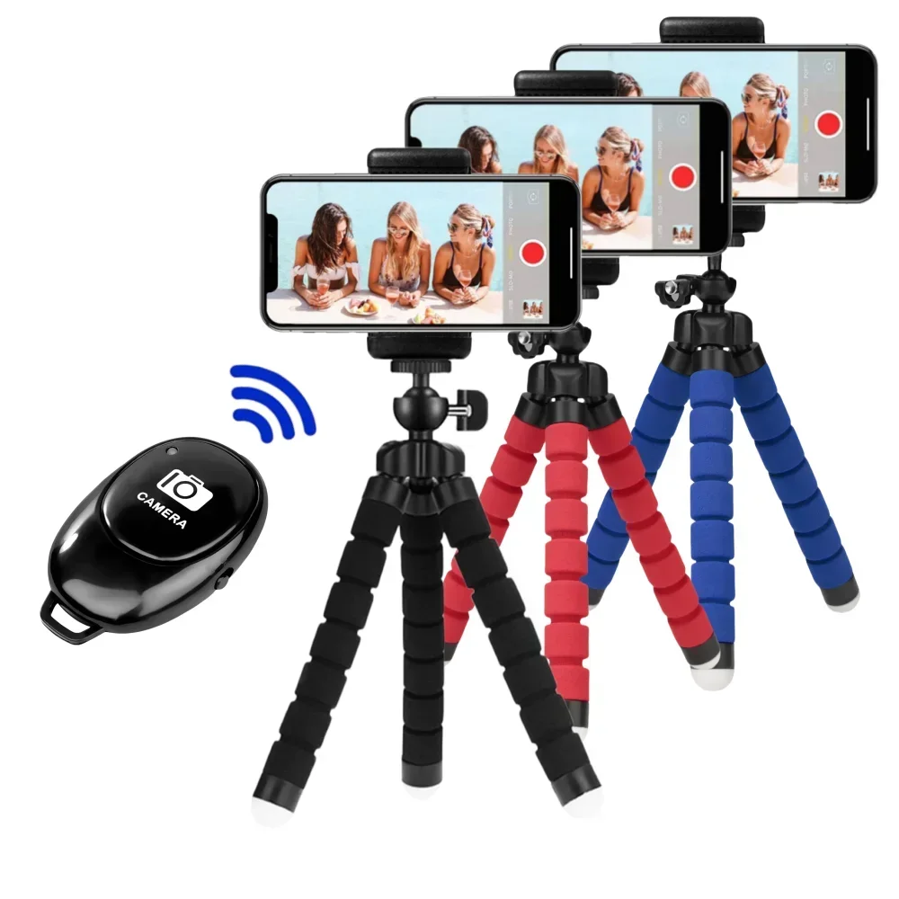 Tripods Tripod For Phone Mobile Camera Holder Clip Smartphone Monopod Tripe Stand Octopus Mini Tripod Stativ For Phone
Tripods Tripod For Phone Mobile Camera Holder Clip Smartphone Monopod Tripe Stand Octopus Mini Tripod Stativ For Phone