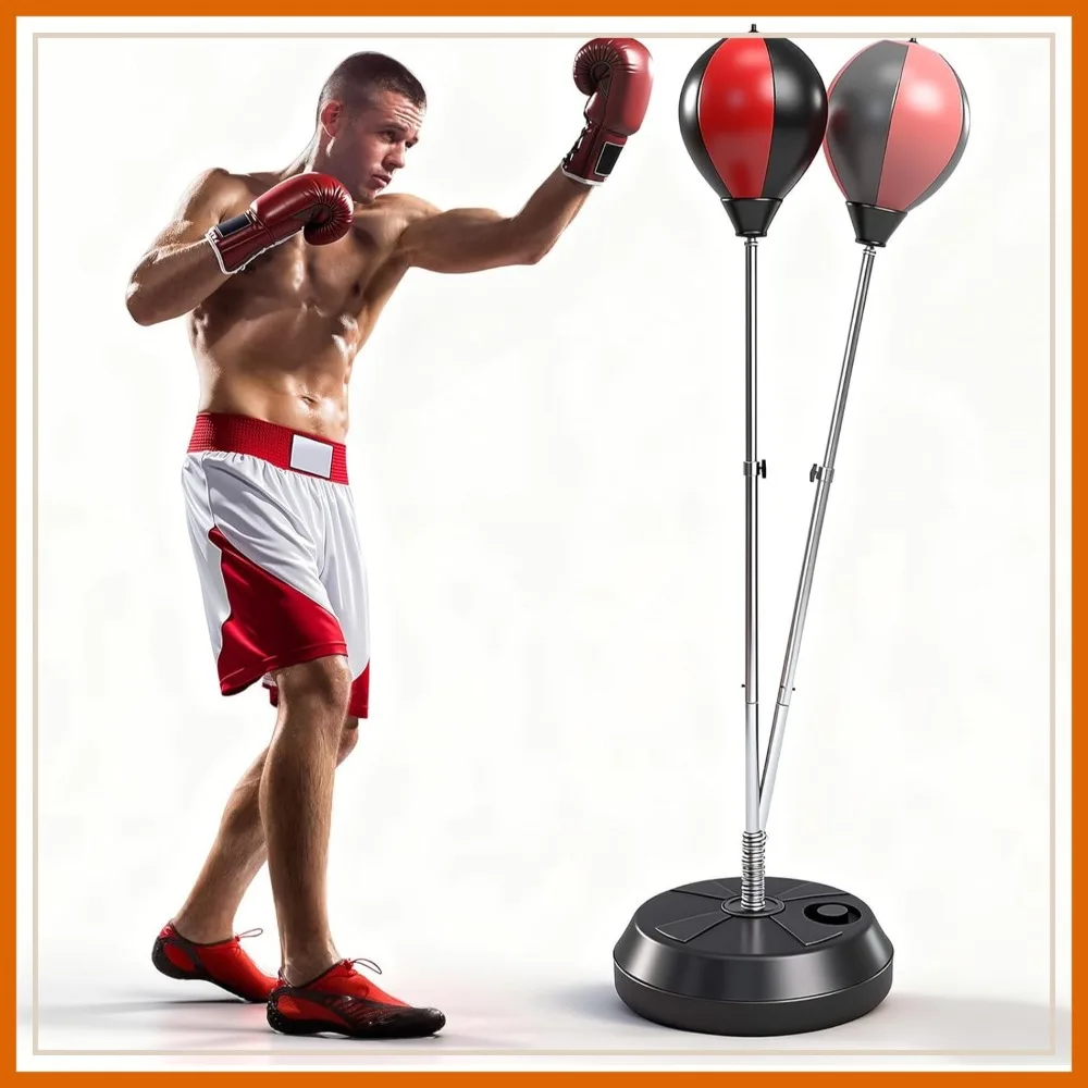 Adjustable Punching Bag with Stand for Adults, Speed Bag for Training & Fitness
Adjustable Punching Bag with Stand for Adults, Speed Bag for Training & Fitness