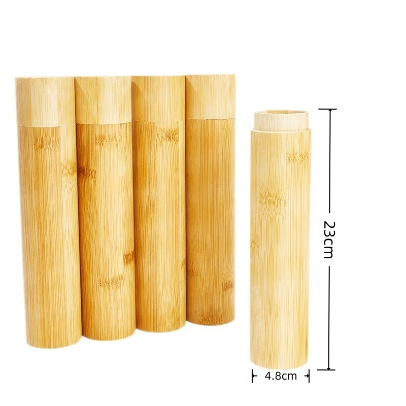 1 Pc Empty Bamboo Toothbrush Tube 23cm length Eco-Friendly Toothbrush Case Oral Hygiene Travel Portable Tooth Brush Holder Box
1 Pc Empty Bamboo Toothbrush Tube 23cm length Eco-Friendly Toothbrush Case Oral Hygiene Travel Portable Tooth Brush Holder Box