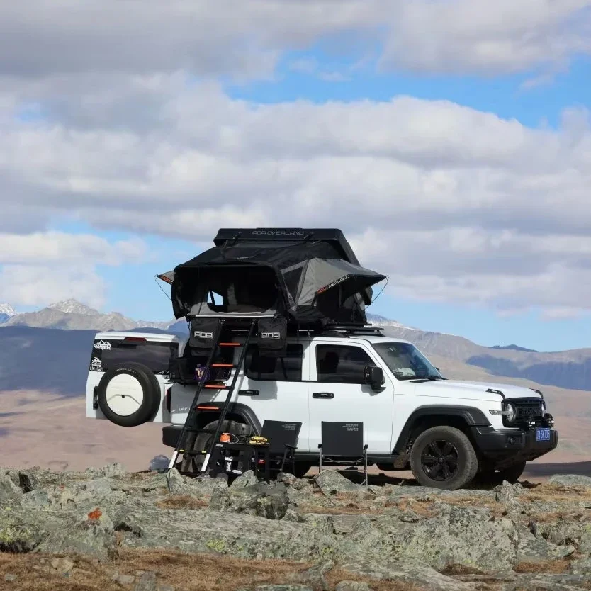 New Releases Hard Shell Car Rooftop Tent for Outdoor Camping High Capacity Canvas Fabric
New Releases Hard Shell Car Rooftop Tent for Outdoor Camping High Capacity Canvas Fabric