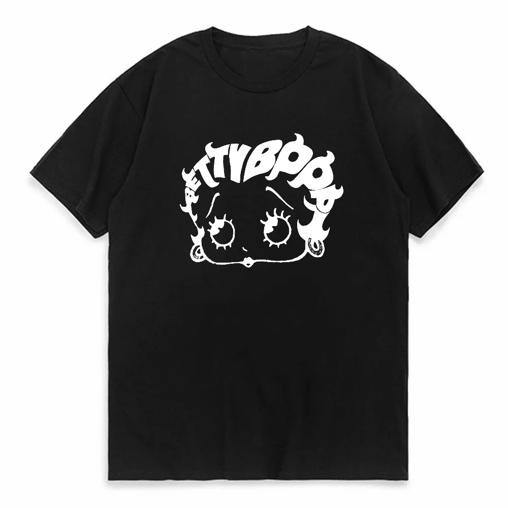 Betty Boop Face Graphic t shirt Short Sleeve Retro Unisex Tshirt summer Breathable Crew Neck tee
Betty Boop Face Graphic t shirt Short Sleeve Retro Unisex Tshirt summer Breathable Crew Neck tee