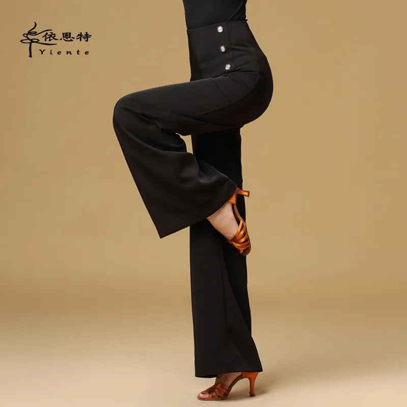 Latin dance costume for women's high waisted modern national standard wide leg pants Gutba costume dance pants
Latin dance costume for women's high waisted modern national standard wide leg pants Gutba costume dance pants