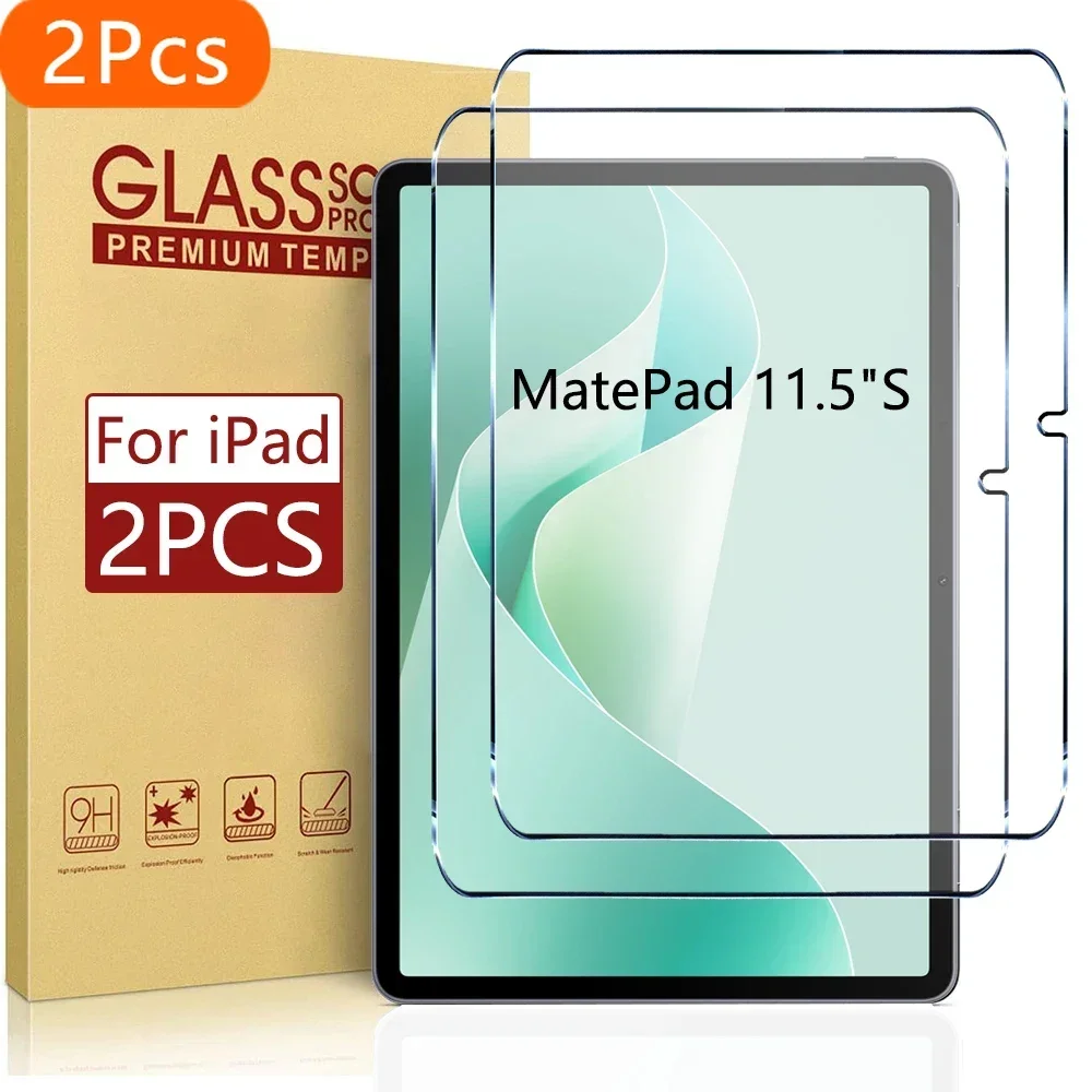 2Pcs Tempered Glass Screen Protector For Huawei Mate Pad 11.5s Accesorios 9H Protective Film Case Friendly
2Pcs Tempered Glass Screen Protector For Huawei Mate Pad 11.5s Accesorios 9H Protective Film Case Friendly