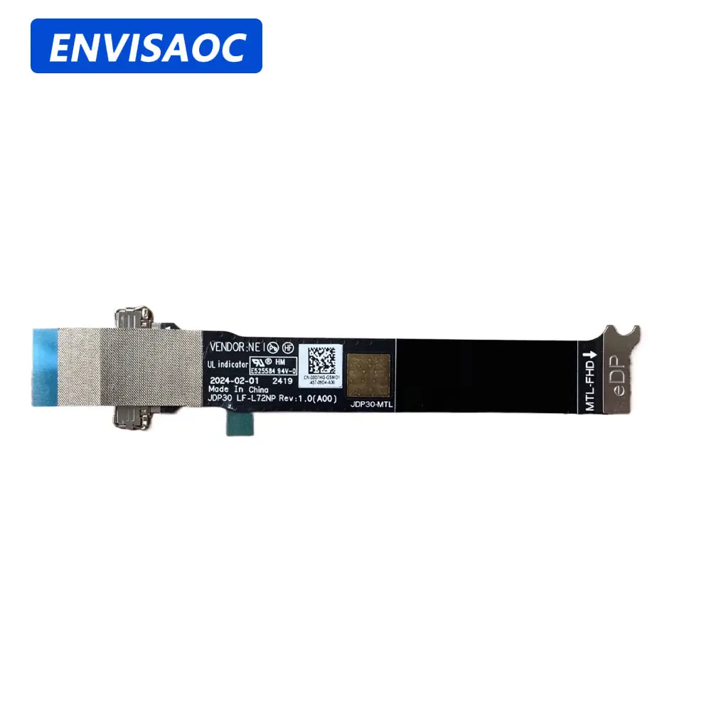 OEM For Dell XPS 13 9340 9345 9350 Laptop Screen LCD LED Lvd Display Ribbon Flex Cable 05GGW6 03D7HG 08CMN6 02R4Y0 03JX23 09F0KJ
OEM For Dell XPS 13 9340 9345 9350 Laptop Screen LCD LED Lvd Display Ribbon Flex Cable 05GGW6 03D7HG 08CMN6 02R4Y0 03JX23 09F0KJ