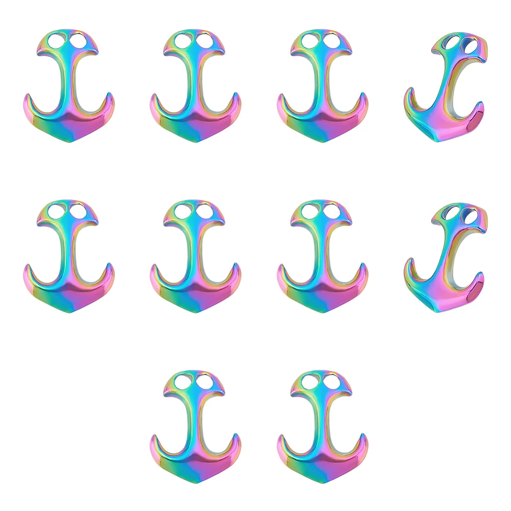 10Pcs 31mm 304 Stainless Steel Anchor Hook Clasps Cord End Connector Clasp Metal Hook Clasp for DIY Leather Cord Bracelets
10Pcs 31mm 304 Stainless Steel Anchor Hook Clasps Cord End Connector Clasp Metal Hook Clasp for DIY Leather Cord Bracelets