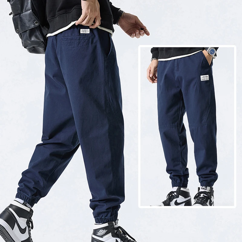 Men's Casual Cargo Pants Autumn And Winter Full Cotton Loose Straight Trendy High Quality New Wide Brand Male Trousers
Men's Casual Cargo Pants Autumn And Winter Full Cotton Loose Straight Trendy High Quality New Wide Brand Male Trousers