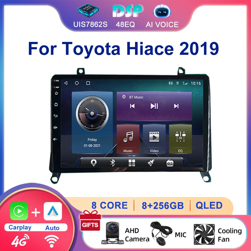 8-ядерный 4G 9-дюймовый GPS-навигатор, стерео Android, мультимедийный Carplay, автоматический сенсорный экран, автомобильный радиоприемник, видеоплеер для Toyota Hiace 2019
8-ядерный 4G 9-дюймовый GPS-навигатор, стерео Android, мультимедийный Carplay, автоматический сенсорный экран, автомобильный радиоприемник, видеоплеер для Toyota Hiace 2019