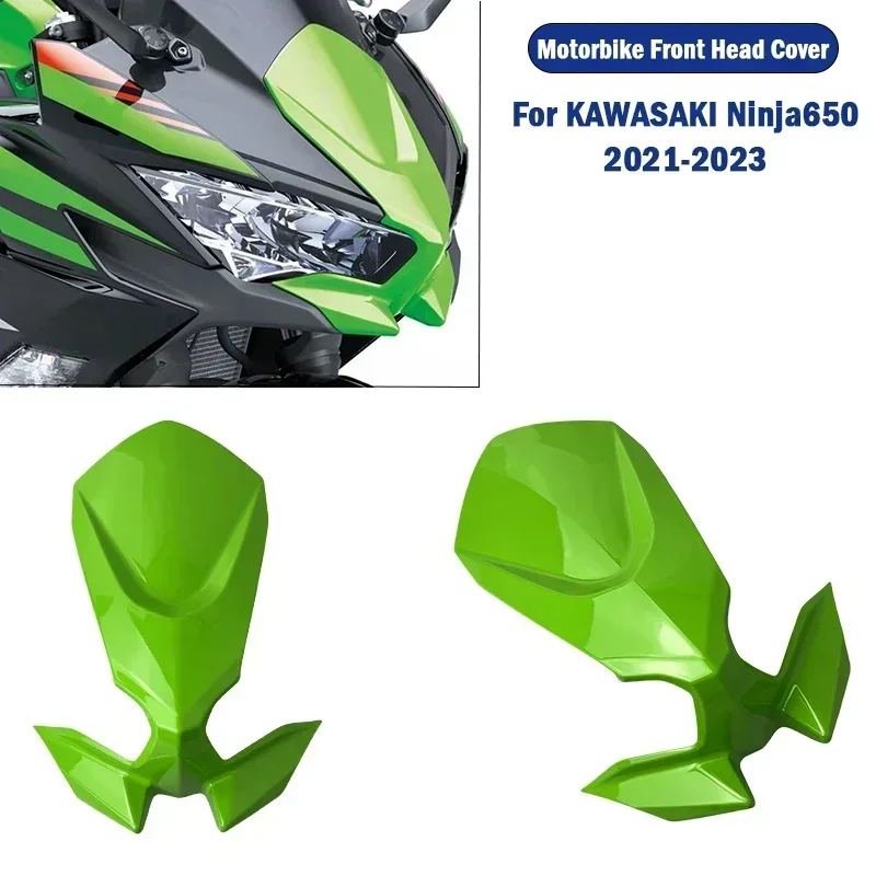 For KAWASAKI Ninja650 Front Fairings 2020-2023 Headlight Cowl Nose ER6F EX650 2020 2021 2022 2023 Head Cover Headlight Fairings
For KAWASAKI Ninja650 Front Fairings 2020-2023 Headlight Cowl Nose ER6F EX650 2020 2021 2022 2023 Head Cover Headlight Fairings