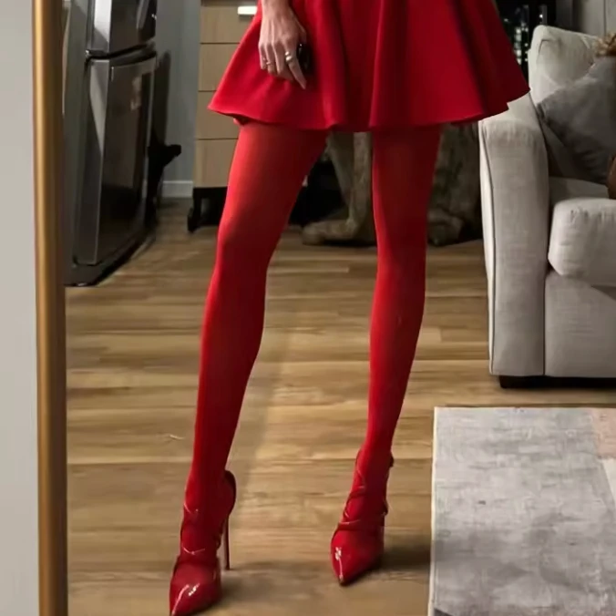 Wedding Pantyhose Warm Tights Velvet Red Bodystockings Black White Legging for Women Solid Color Sexy Costumes
Wedding Pantyhose Warm Tights Velvet Red Bodystockings Black White Legging for Women Solid Color Sexy Costumes