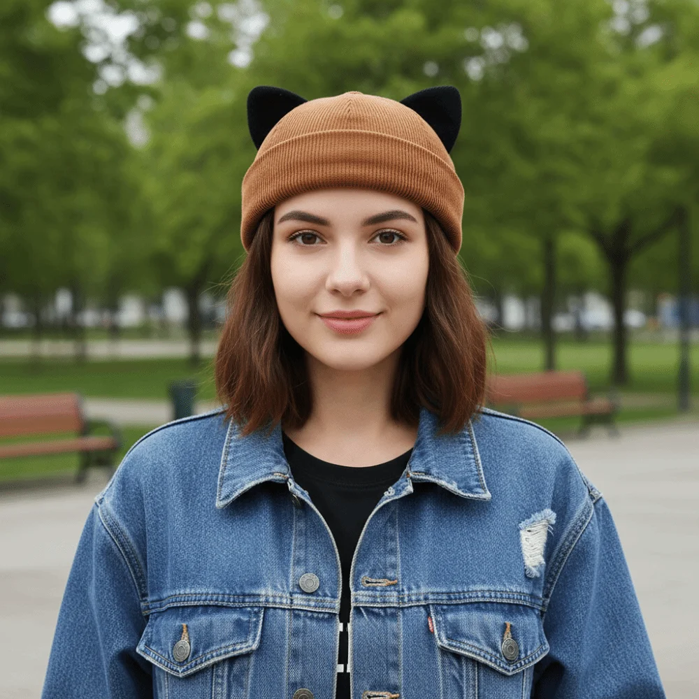 Fashion Corduroy Beanies Hat Four Seasons Adjustable Melon Skin Hats Cute Ears Brimless Hats Men
Fashion Corduroy Beanies Hat Four Seasons Adjustable Melon Skin Hats Cute Ears Brimless Hats Men