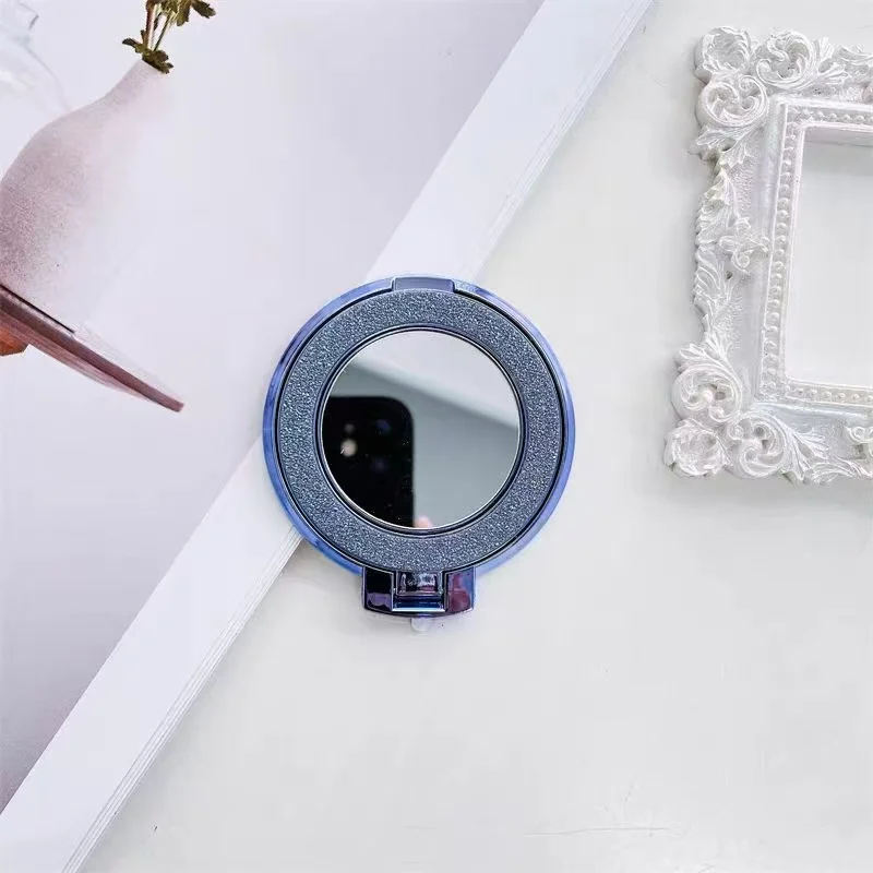 Luxury Diamond Glitter Pocket Cosmetic Mirror Bling Round For iPhone Case Holder Stand Universal Mini Makeup Mirror Ring Bracket
Luxury Diamond Glitter Pocket Cosmetic Mirror Bling Round For iPhone Case Holder Stand Universal Mini Makeup Mirror Ring Bracket