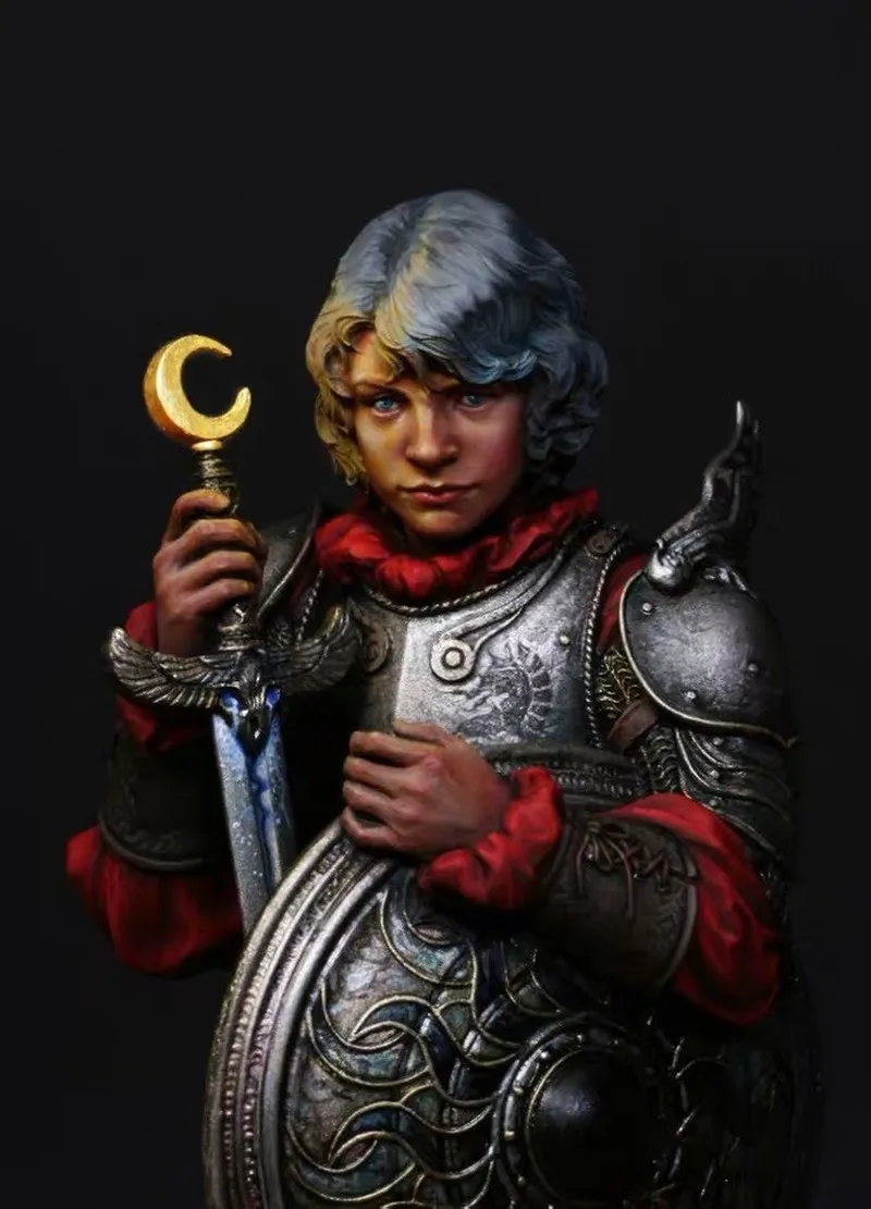 1/10 Resin Model Figure Noble Handsome Young Knight Bust Gk Micro Miniature 3d Printed White Model Toy Unassembled Unpainted Kit
1/10 Resin Model Figure Noble Handsome Young Knight Bust Gk Micro Miniature 3d Printed White Model Toy Unassembled Unpainted Kit