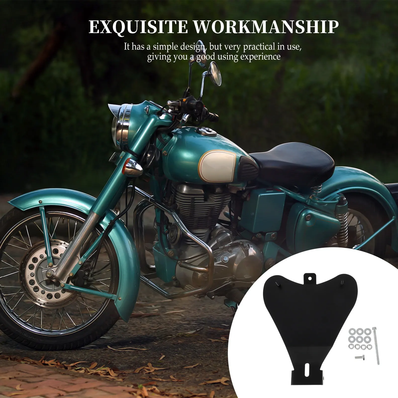 1Pcs Motorcycle Triangular Seat Board Sturdy Build High Durability No Assembly Required Smooth Installation Seat Support
1Pcs Motorcycle Triangular Seat Board Sturdy Build High Durability No Assembly Required Smooth Installation Seat Support