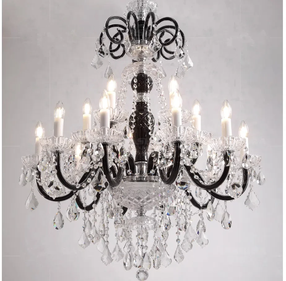 Modern Clear Black Crystal Chandelier Hall Kitchen Hotel Chandelier Interior Home Decor Candle Lustre Luxury Chandelier Lighting
Modern Clear Black Crystal Chandelier Hall Kitchen Hotel Chandelier Interior Home Decor Candle Lustre Luxury Chandelier Lighting
