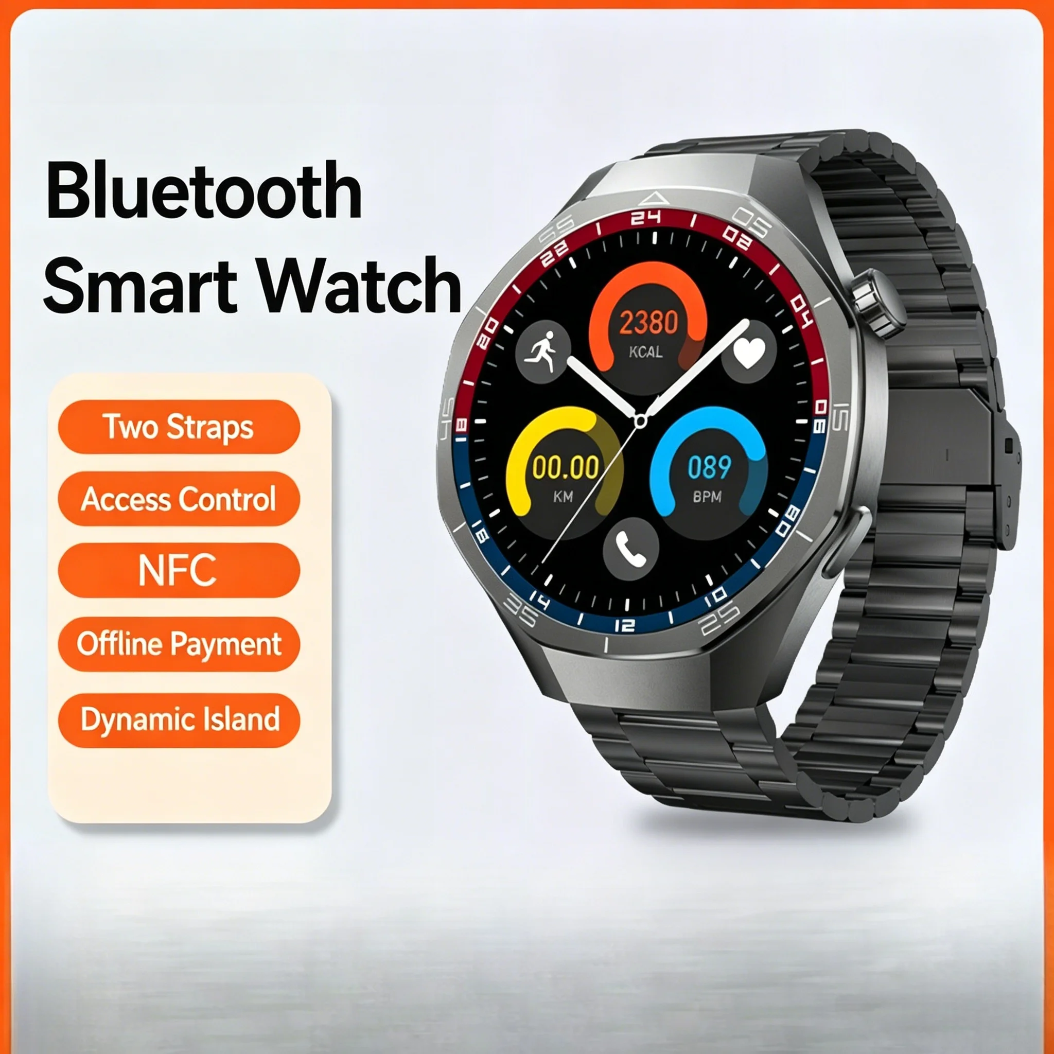 2026 New Smart Watch 1.52" Full HD UItra-slim Bluetooth Call Health Monitor ECG Sports Fitness Tracking Smart Watches Men Women
2026 New Smart Watch 1.52" Full HD UItra-slim Bluetooth Call Health Monitor ECG Sports Fitness Tracking Smart Watches Men Women