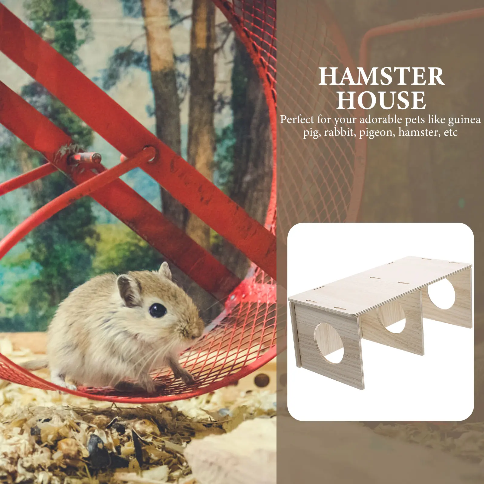 Hamster House Solid Wood Hideouts Small Animal Houses Guinea Pig Toys Cage Accessories Pet Teeth Grinding Solutions Wooden
Hamster House Solid Wood Hideouts Small Animal Houses Guinea Pig Toys Cage Accessories Pet Teeth Grinding Solutions Wooden