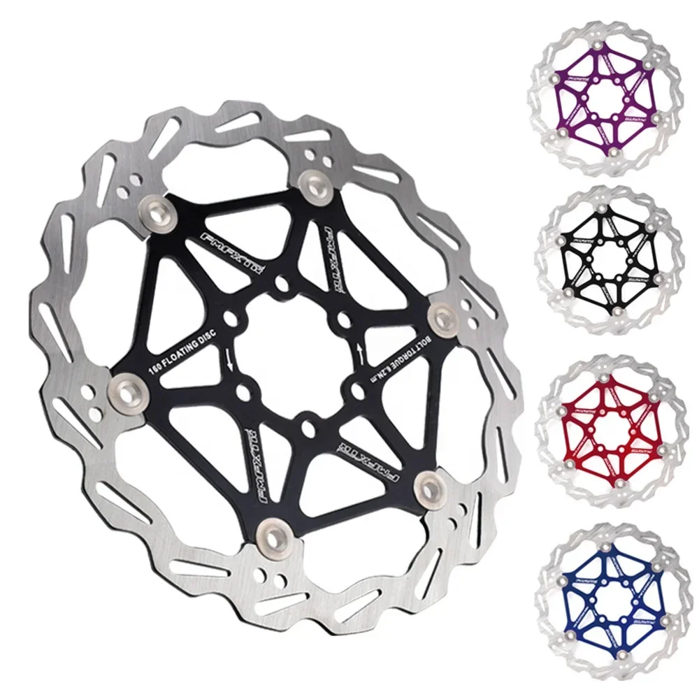 Mountain bike bicycle floating disc bicycle brake disc material is steel and aluminum alloy bracket size 160/180/203mm
Mountain bike bicycle floating disc bicycle brake disc material is steel and aluminum alloy bracket size 160/180/203mm