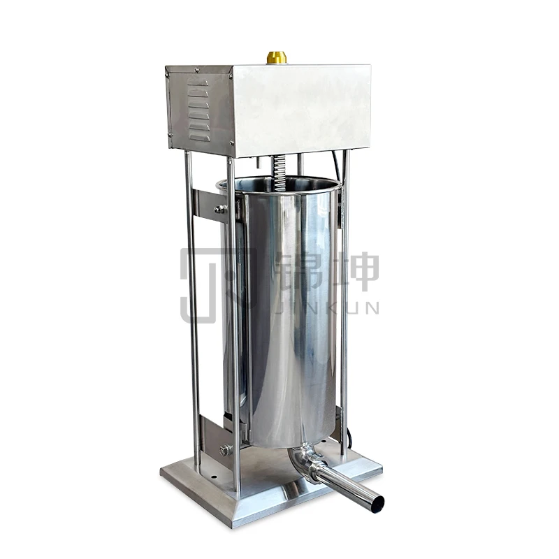 Food utensils Factory Direct Jinkun 30L Electric Stainless Steel Vacuum Sausage Filling Machine 220V Single/Three Phase Four-Tub
Food utensils Factory Direct Jinkun 30L Electric Stainless Steel Vacuum Sausage Filling Machine 220V Single/Three Phase Four-Tub