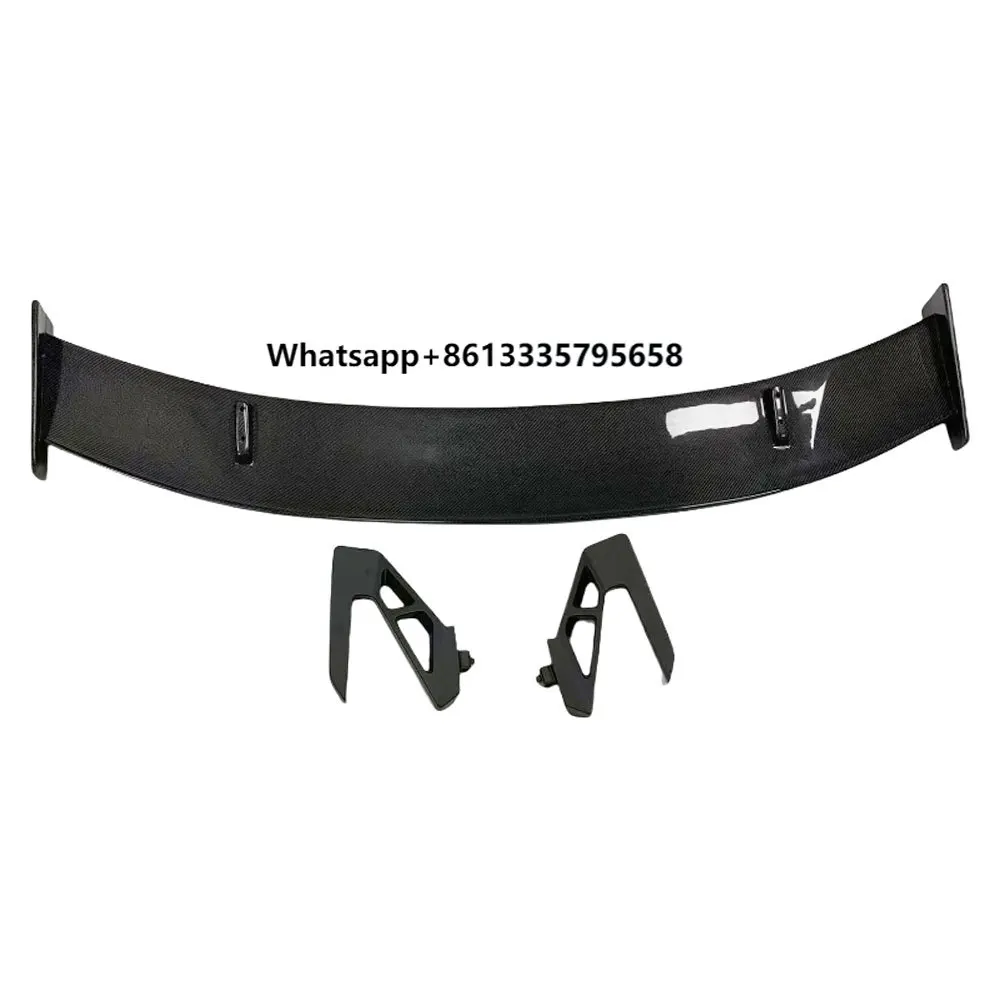 Real Carbon Fiber Rear Trunk GT Lip Wing Spoiler for R8 16-18 
Real Carbon Fiber Rear Trunk GT Lip Wing Spoiler for R8 16-18