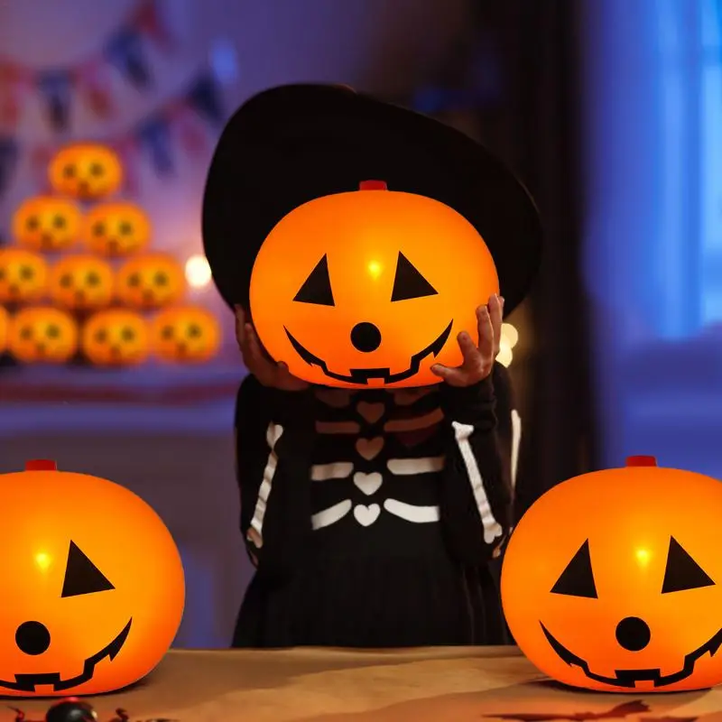 Light Up Balloons LED Pumpkin Halloween Decorations Holiday Gothic Balloons Funny Festival Decor For Living Room Bedroom
Light Up Balloons LED Pumpkin Halloween Decorations Holiday Gothic Balloons Funny Festival Decor For Living Room Bedroom