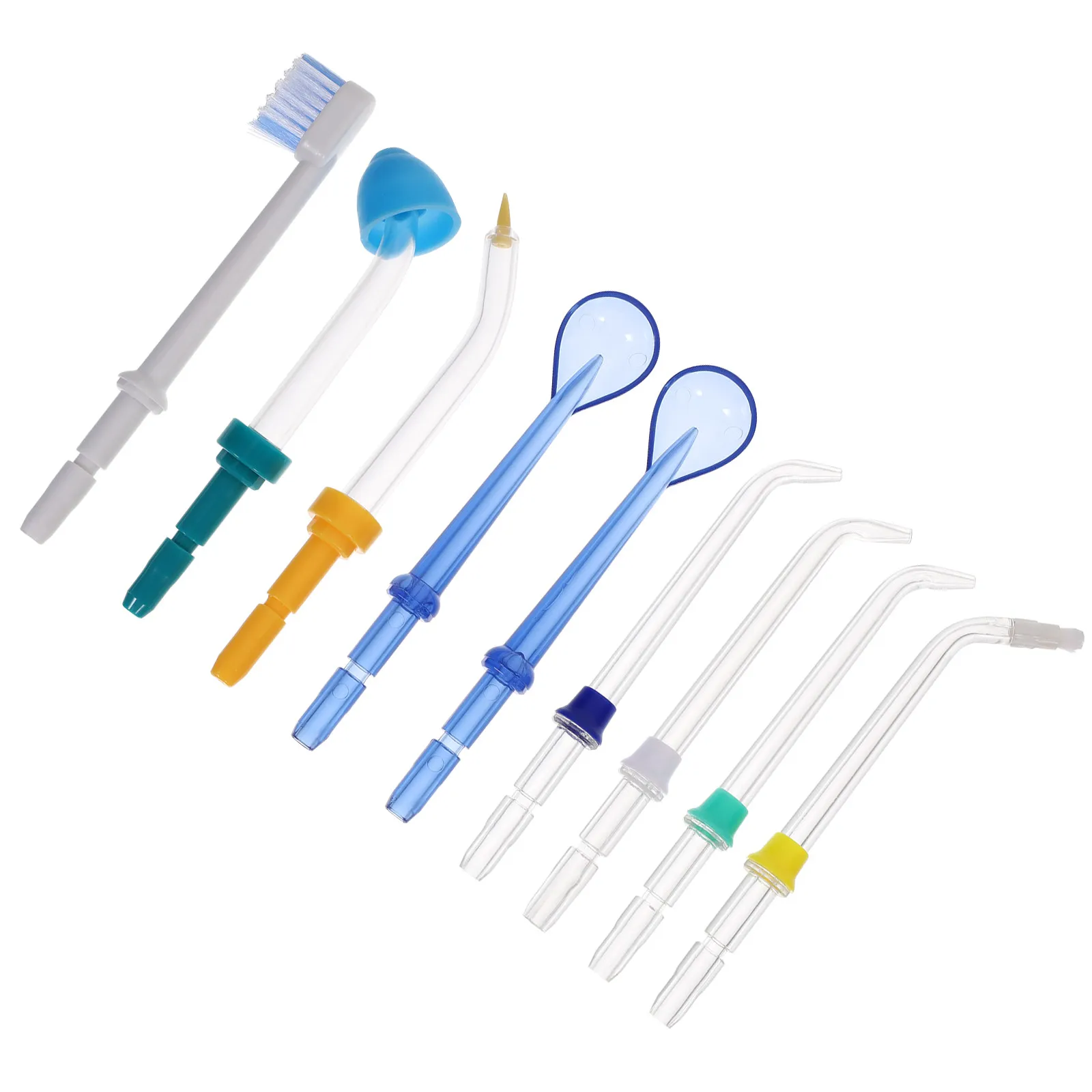 9Pcs Water Floss Replacement Jet Tips Compatible with Wp Series Oral Irrigator Nozzle for Water Flosser Tip Replacement for Home
9Pcs Water Floss Replacement Jet Tips Compatible with Wp Series Oral Irrigator Nozzle for Water Flosser Tip Replacement for Home