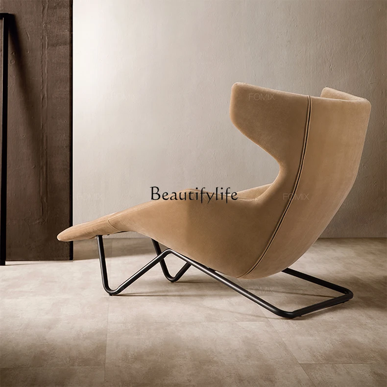 Italian minimalist leisure chair designer light luxury single fabric sofa chair Nordic high-endLX
Italian minimalist leisure chair designer light luxury single fabric sofa chair Nordic high-endLX