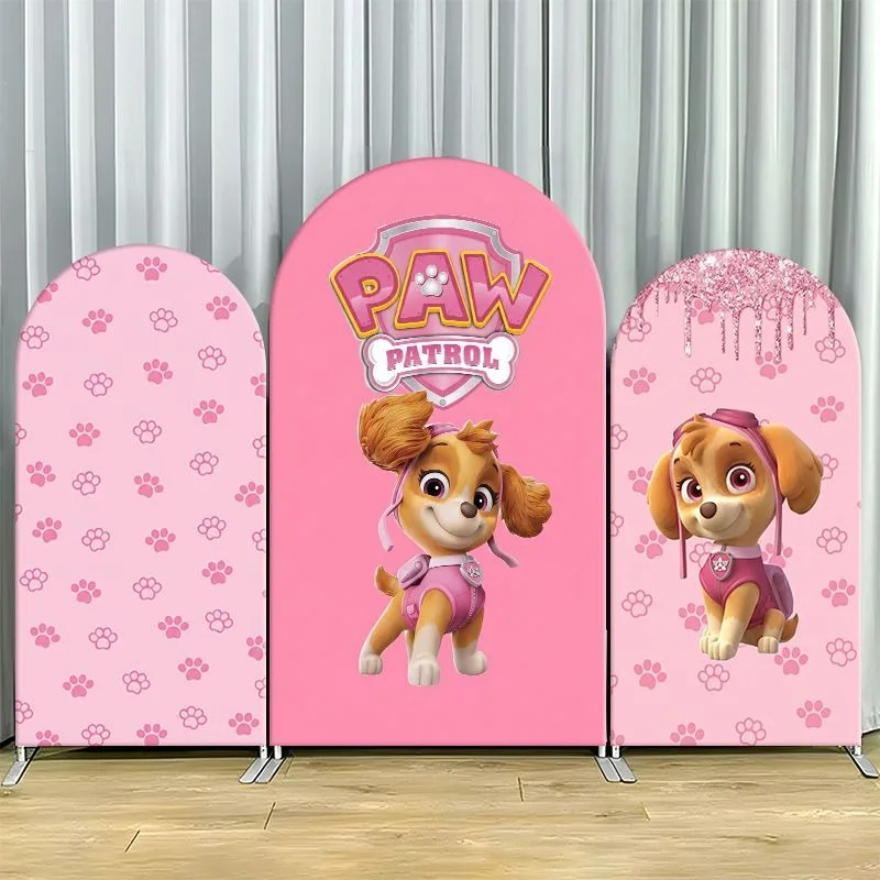 Paw Patrol Arch Backdrop Cover Thick Fabric Custom Party Decoration Pink Dog Character Paw Print Glitter Birthday Decor Event
Paw Patrol Arch Backdrop Cover Thick Fabric Custom Party Decoration Pink Dog Character Paw Print Glitter Birthday Decor Event
