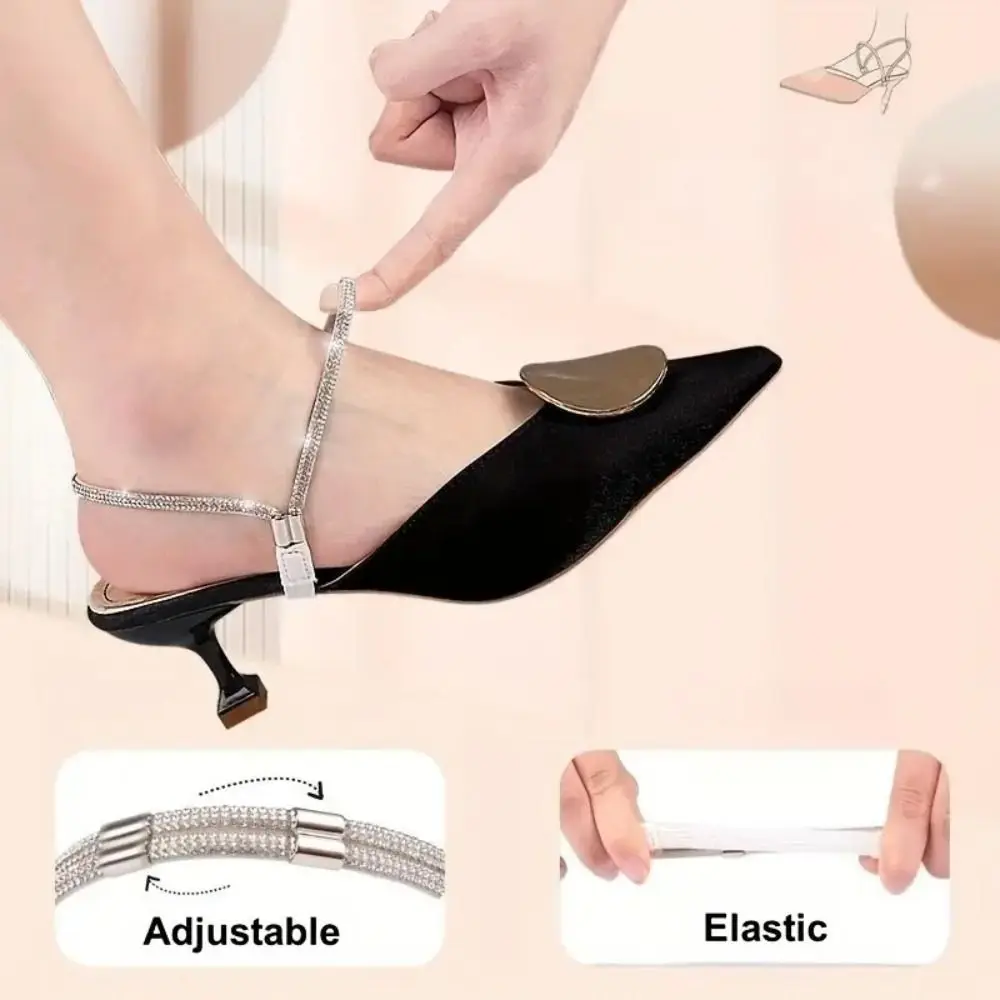 Prevent Falling Off Elastic Fixing Straps Anti-slip Straps Detachable Triangle Fixed Strap High-heel Shoelaces Casual Secure
Prevent Falling Off Elastic Fixing Straps Anti-slip Straps Detachable Triangle Fixed Strap High-heel Shoelaces Casual Secure
