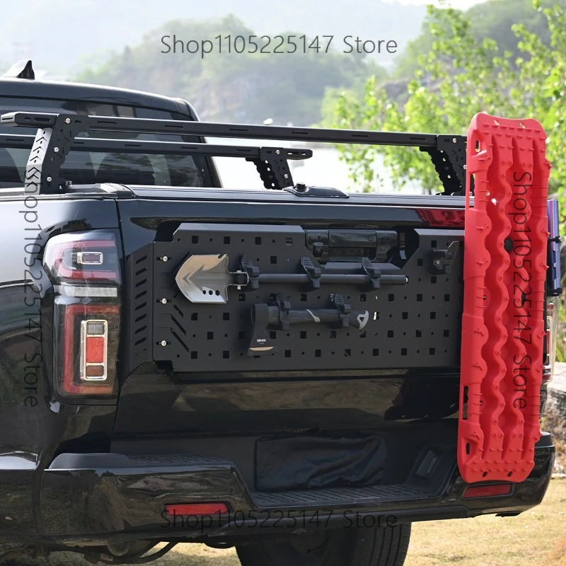 Universal pickup tailgate expansion plate rack, manganese steel hanging mesh plate, modified car multi-functional decoration
Universal pickup tailgate expansion plate rack, manganese steel hanging mesh plate, modified car multi-functional decoration