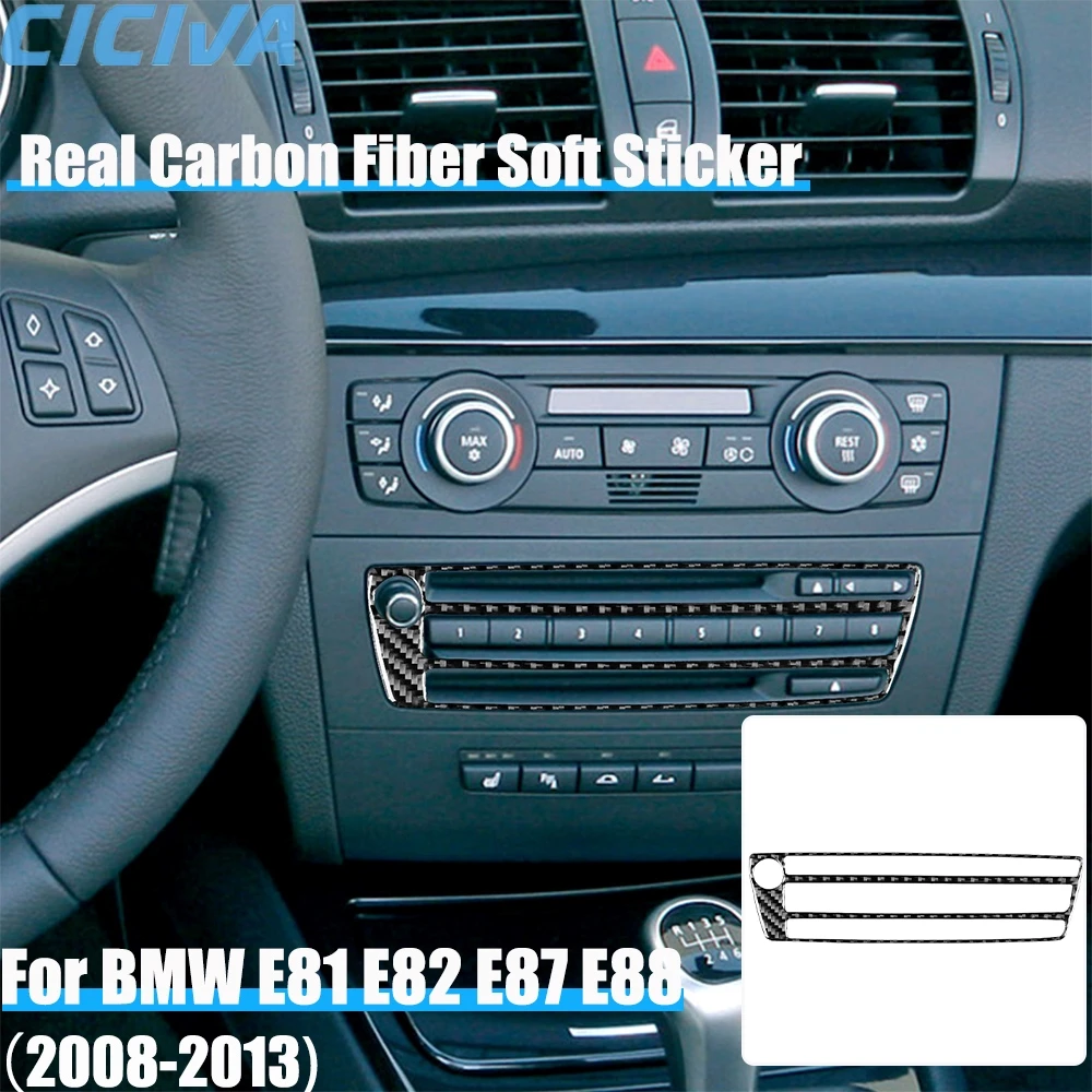 Carbon Fiber Car Accessories Center CD Panel Cover Soft Sticker For BMW E81 E82 E87 E88 1 Series 2008 2009 2010 2011 2012 2013
Carbon Fiber Car Accessories Center CD Panel Cover Soft Sticker For BMW E81 E82 E87 E88 1 Series 2008 2009 2010 2011 2012 2013