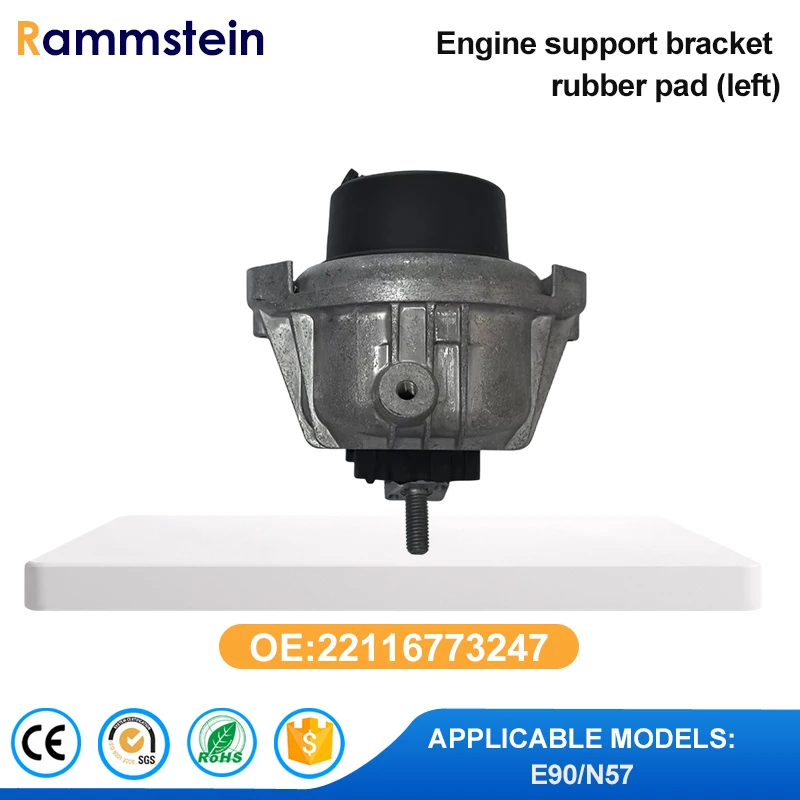 22116773247 Engine Support Bracket Rubber Pad (Left) , Compatible with E90/N57 Models
22116773247 Engine Support Bracket Rubber Pad (Left) , Compatible with E90/N57 Models