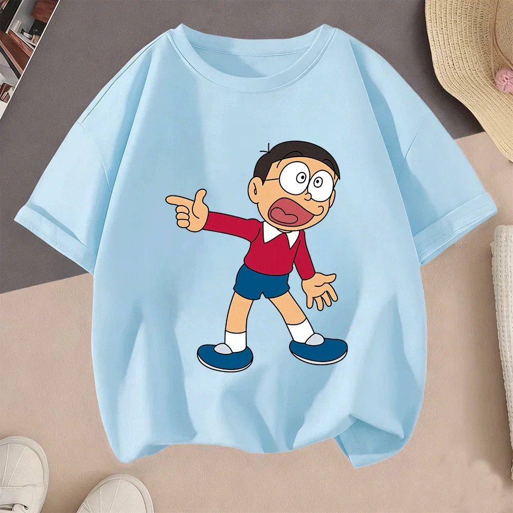 2026 Doraemon Cartoon Print Hot Sale Casual Summer Short Sleeve Tops 2D For Teenagers Kids Boys Girls
2026 Doraemon Cartoon Print Hot Sale Casual Summer Short Sleeve Tops 2D For Teenagers Kids Boys Girls