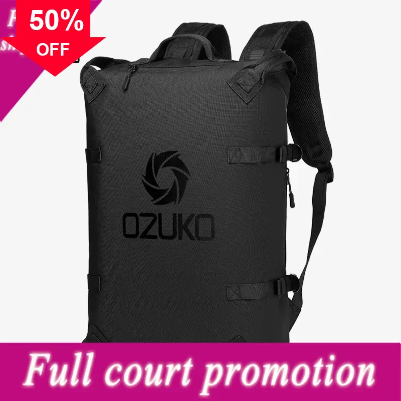 Рюкзак OZUKO mochilas, мотоциклетные рюкзаки, 15,6-дюймовый ноутбук, модная подростковая мужская водонепроницаемая дорожная сумка Mochilas
Рюкзак OZUKO mochilas, мотоциклетные рюкзаки, 15,6-дюймовый ноутбук, модная подростковая мужская водонепроницаемая дорожная сумка Mochilas