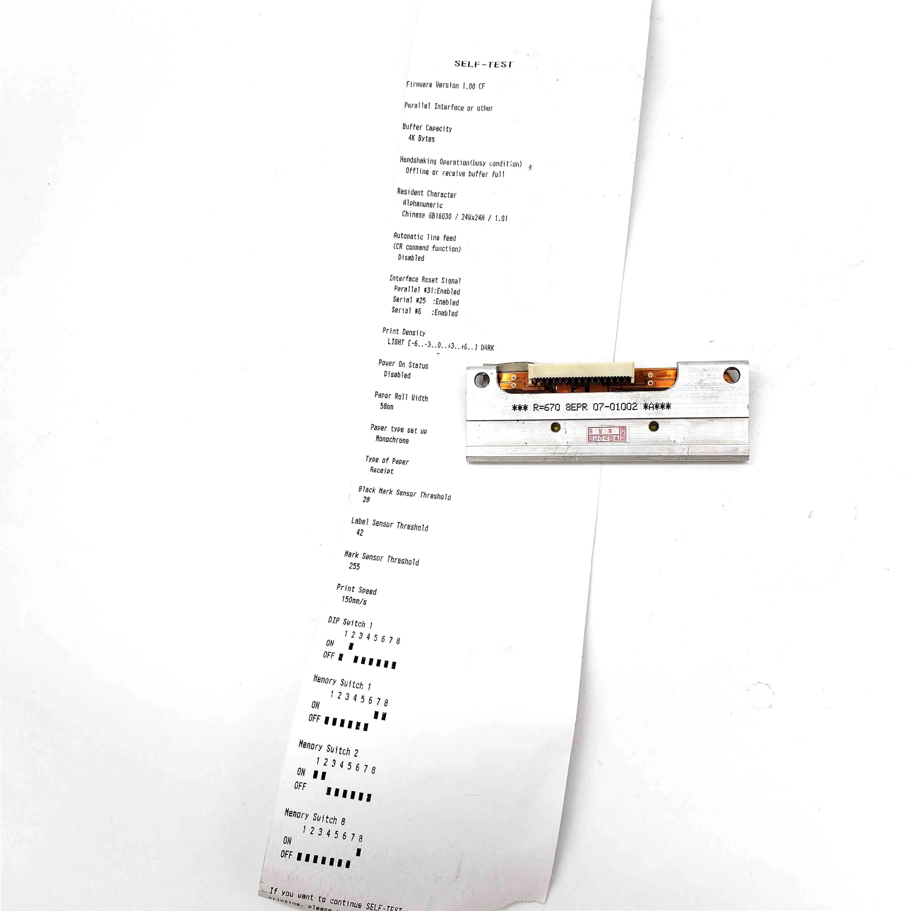 1108266 Термопечатающая головка подходит для Epson TM-L90 MODEL-M165B L90P 165C z5400
1108266 Термопечатающая головка подходит для Epson TM-L90 MODEL-M165B L90P 165C z5400