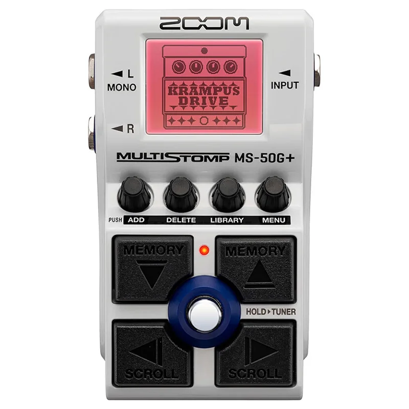 Zoom MS-50G+ MultiStomp Guitar Effects Pedal, Single Stompbox, 100 effects, Stereo Outputs, Tuner, Featuring Drives, Modulations
Zoom MS-50G+ MultiStomp Guitar Effects Pedal, Single Stompbox, 100 effects, Stereo Outputs, Tuner, Featuring Drives, Modulations