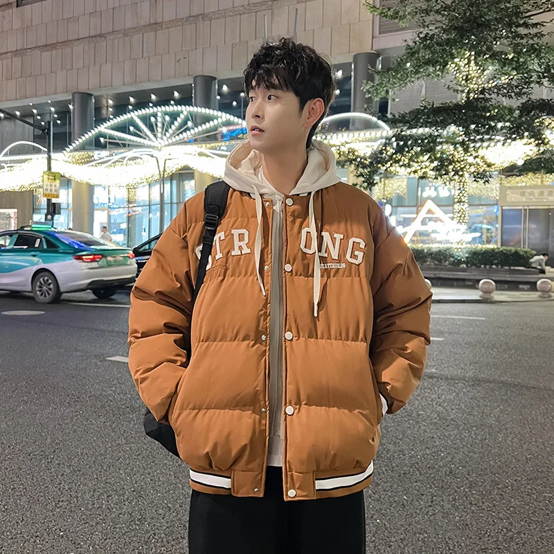 Мужская зимняя куртка, мужская новая куртка на молнии, уличная ветрозащитная модная куртка-паркер с капюшоном, зимнее толстое термохлопковое пальто 
Мужская зимняя куртка, мужская новая куртка на молнии, уличная ветрозащитная модная куртка-паркер с капюшоном, зимнее толстое термохлопковое пальто