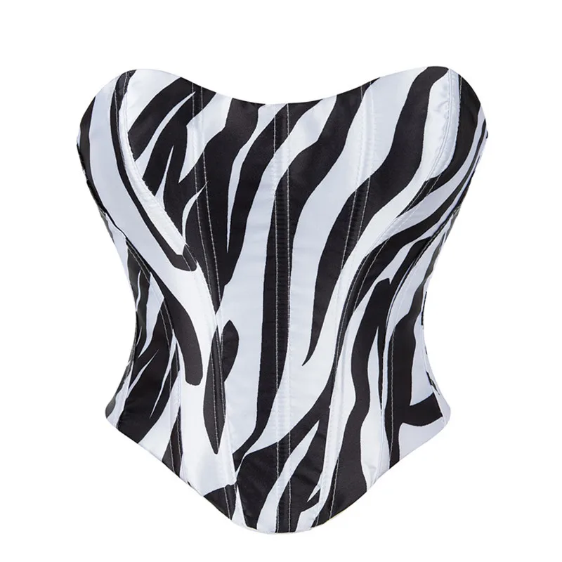 Sexy Waist Show Overbust Corset for Women Black White Print Graffiti Corset Tops Gothic Backless Corset Lingerie Plus Size
Sexy Waist Show Overbust Corset for Women Black White Print Graffiti Corset Tops Gothic Backless Corset Lingerie Plus Size