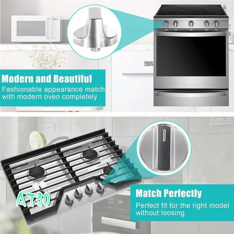 Easy Install Gas Range Knob W11084623 W11366438 For WCG55US0HS00 Through WCG77US0HS05-AT30
Easy Install Gas Range Knob W11084623 W11366438 For WCG55US0HS00 Through WCG77US0HS05-AT30