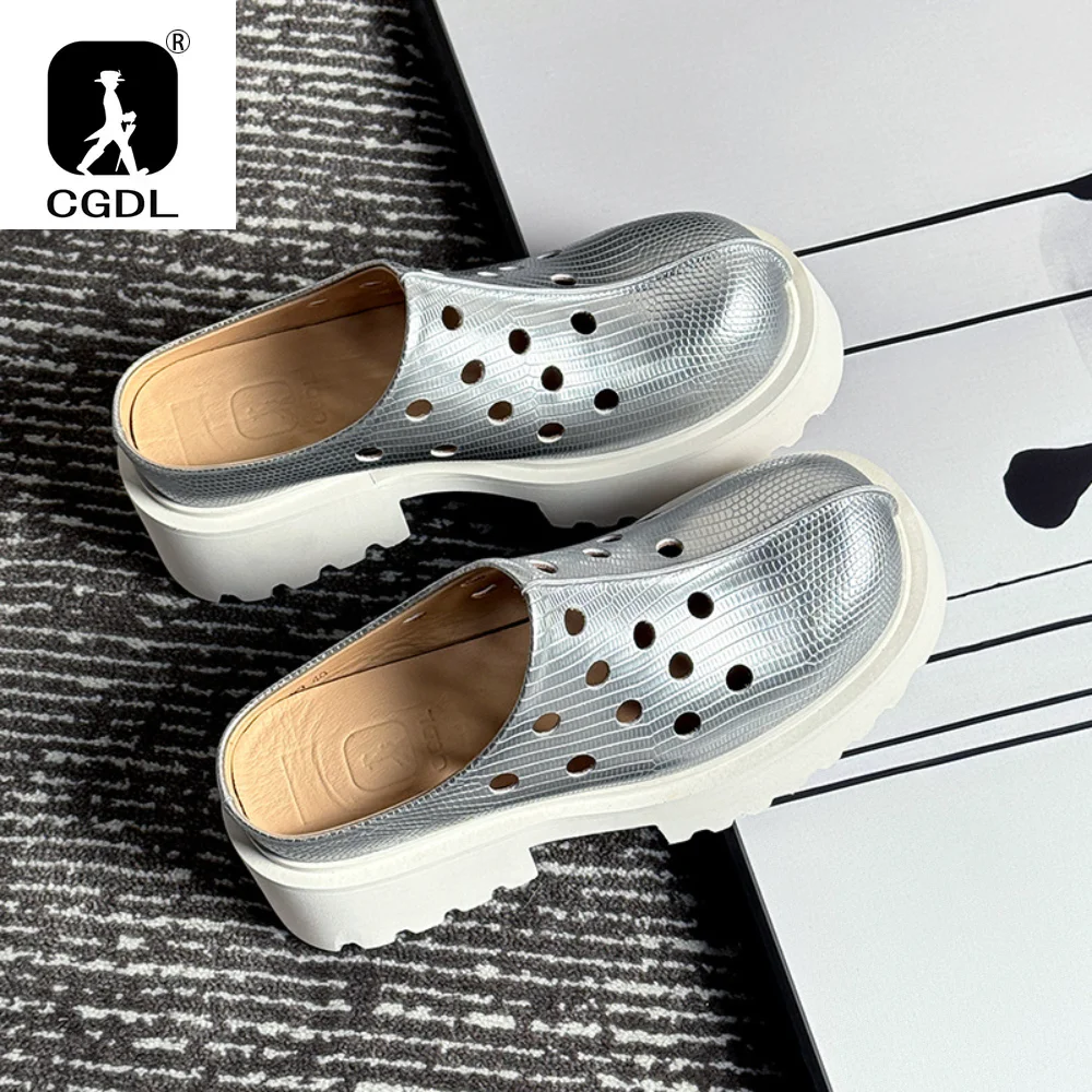 Silver Men's Slippers Summer New Casual Shoes for Men Outdoor 6CM High Heels Thick Soled Slides Beach Sandals Mens Half Slippers
Silver Men's Slippers Summer New Casual Shoes for Men Outdoor 6CM High Heels Thick Soled Slides Beach Sandals Mens Half Slippers