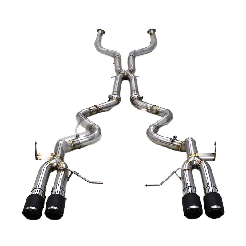 Stainless Steel Exhaust Pipe System For BMW M3 E90/E92/E93 4.0L 2008-2013 Carbon Fiber Tips
Stainless Steel Exhaust Pipe System For BMW M3 E90/E92/E93 4.0L 2008-2013 Carbon Fiber Tips