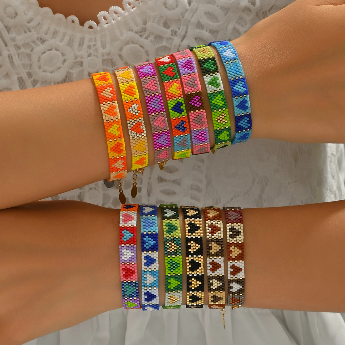 ALIYA New Design Thin Vintage Bracelets Miyuki Beaded Small Beaded Bracelets Adjustable Chain Bangles Jewelry Wholesale
ALIYA New Design Thin Vintage Bracelets Miyuki Beaded Small Beaded Bracelets Adjustable Chain Bangles Jewelry Wholesale
