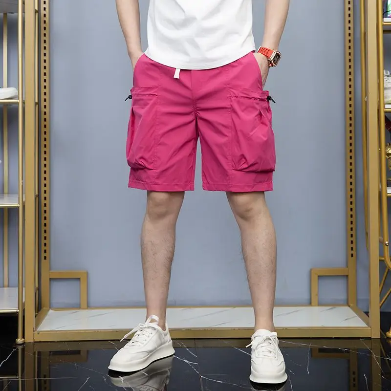 Forward Men's Summer Casual Shorts in Hong Kong Style with Loose Fit and Quick-Dry Lightweight Fabric Ideal for Hot Weather
Forward Men's Summer Casual Shorts in Hong Kong Style with Loose Fit and Quick-Dry Lightweight Fabric Ideal for Hot Weather
